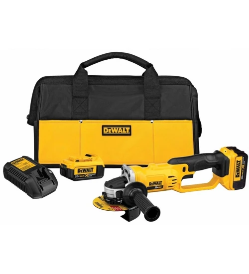 Esmerilhadeira 5 Pol. a Bateria 20V Lítio com 2 Baterias - DEWALT-DCG412M2